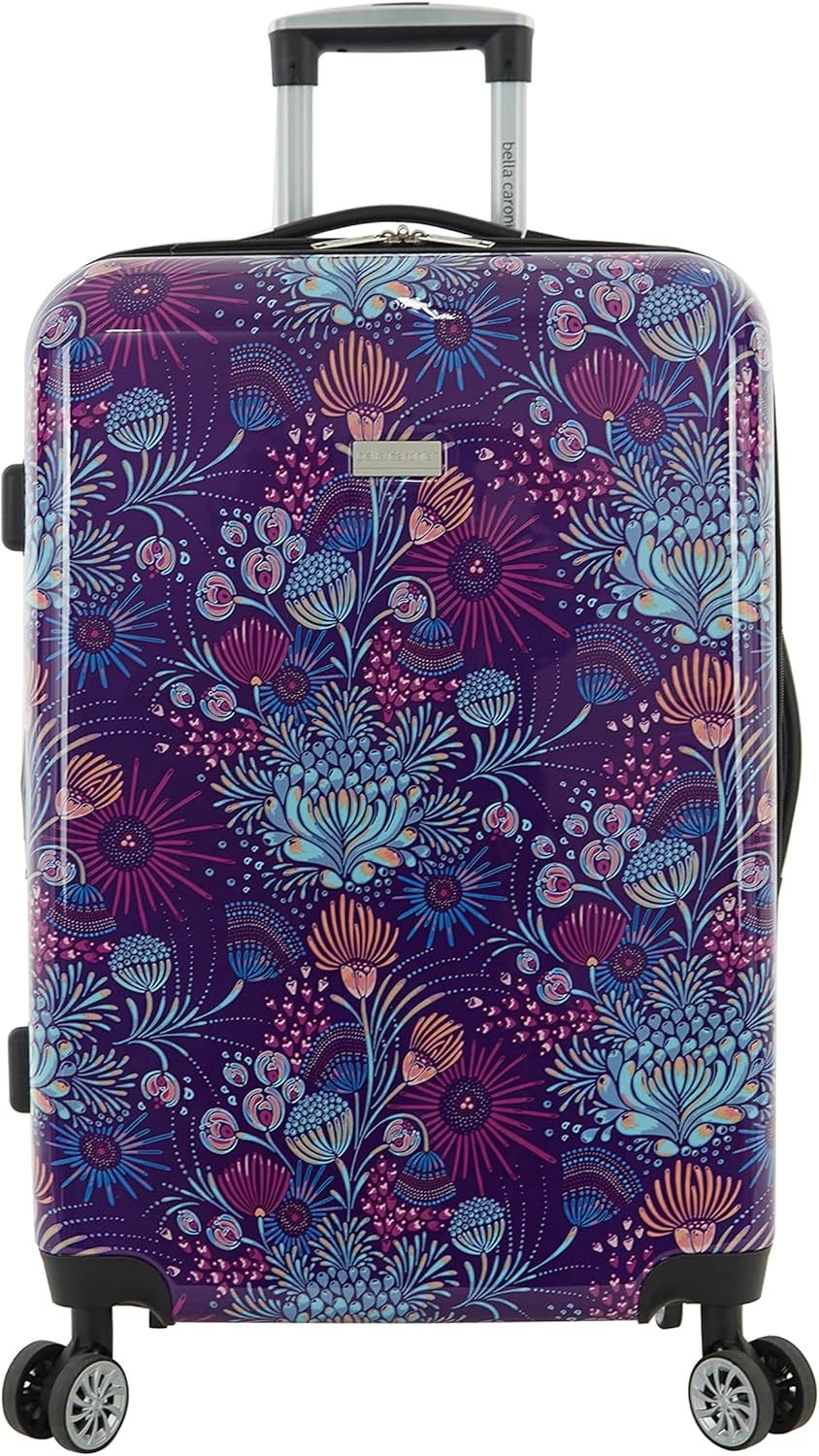 image:imageTravelers Club Unisex Bella Caronia Deluxe 20 3 Piece or 7 Piece Luggage amp Travel Accessories Set JamilaJardin
