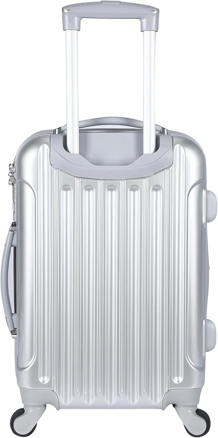 image:imagekensie 20 Alma CarryOn TSALock Spinner Luggage BlackSilver