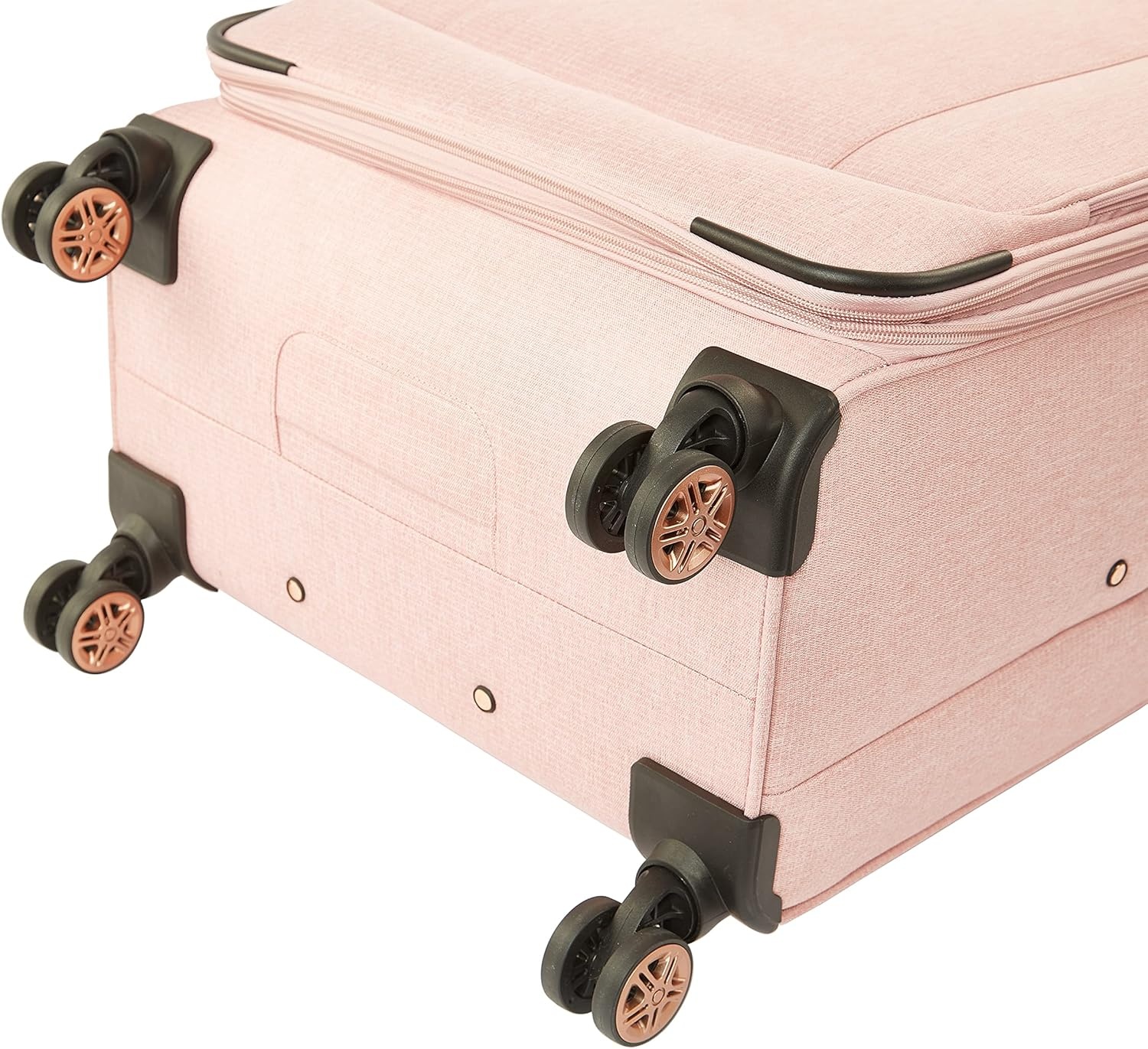 image:imagekensie Hudson Softside 3Piece Spinner Luggage Set Heather GrayRose