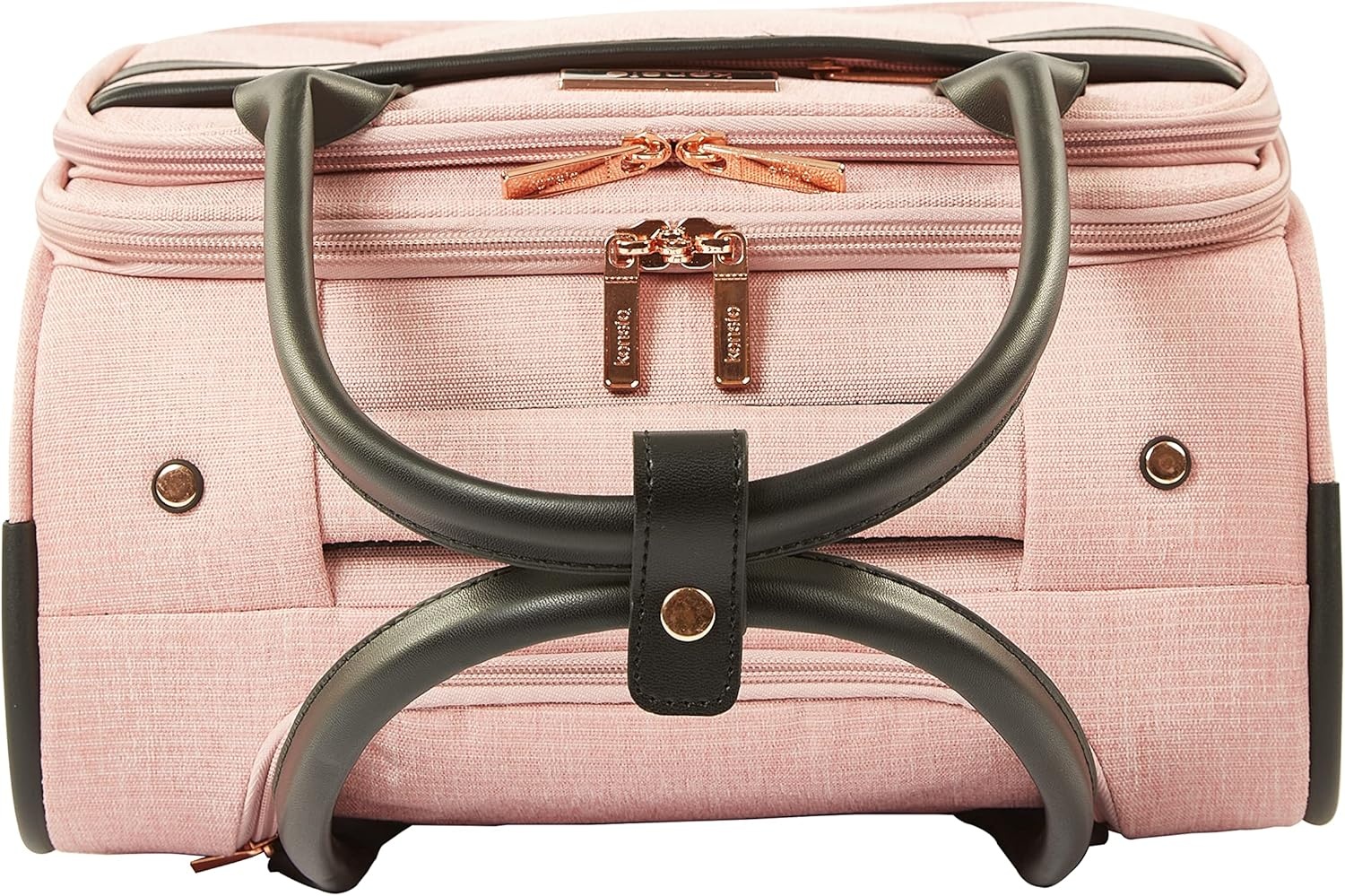 image:imagekensie Hudson Softside 3Piece Spinner Luggage Set Heather GrayRose