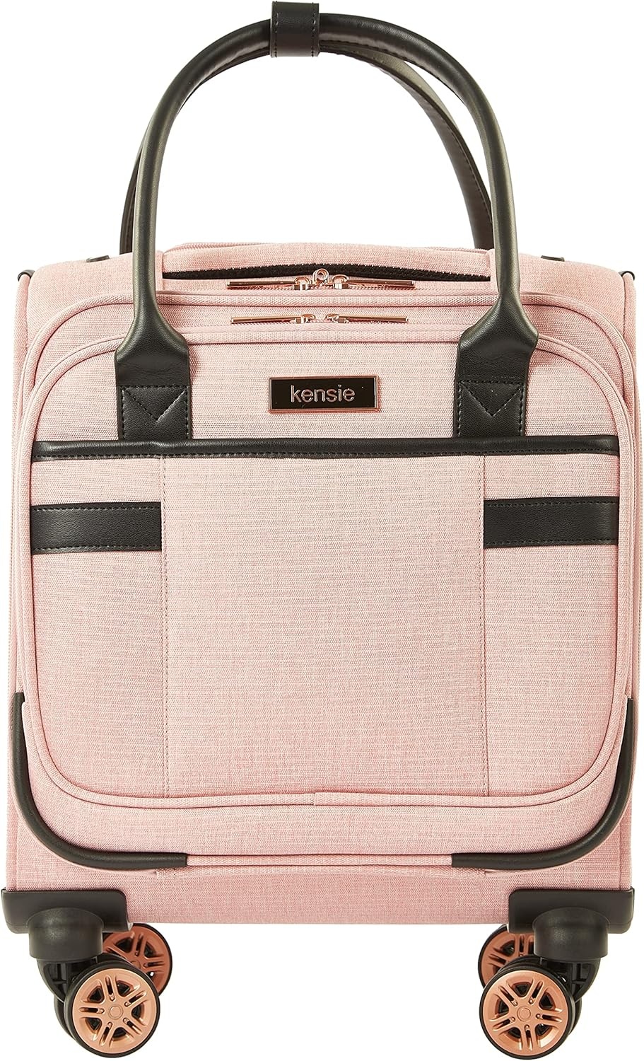 image:imagekensie Hudson Softside 3Piece Spinner Luggage Set Heather GrayRose