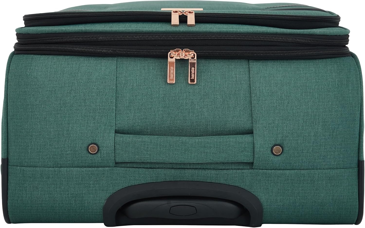 image:imagekensie Hudson Softside 3Piece Spinner Luggage Set Heather GraySmoke Pine