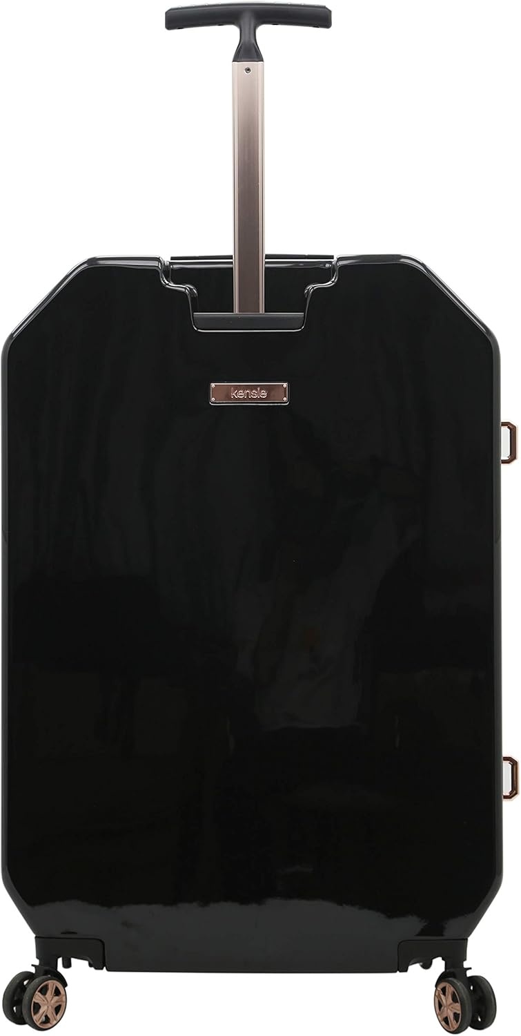 image:imagekensie Womens 2 Piece or 20 3D Gemstone Luggage Set Mint 2 PC 28Black