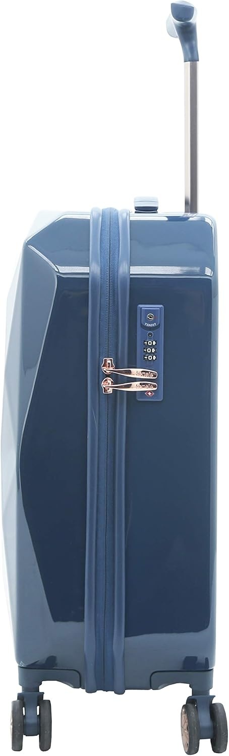 image:imagekensie Womens 2 Piece or 20 3D Gemstone Luggage Set Mint 2 PC 28Midnight Blue