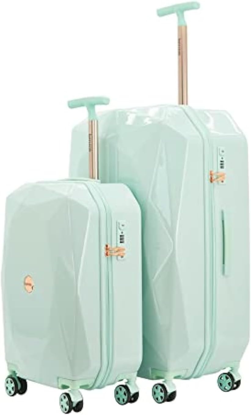 image:imagekensie Womens 2 Piece or 20 3D Gemstone Luggage Set Mint 2 PC 28Mint