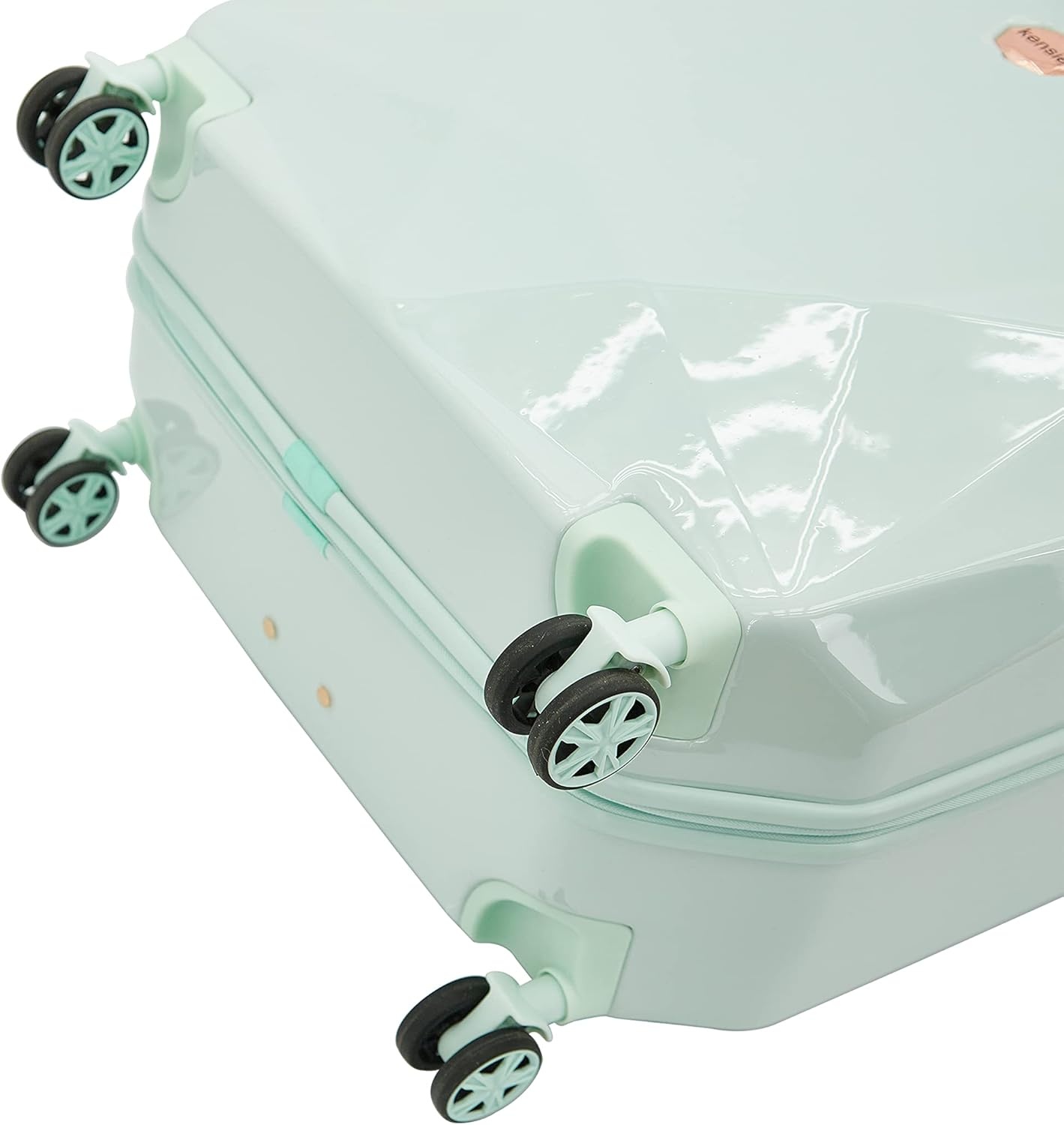 image:imagekensie Womens 2 Piece or 20 3D Gemstone Luggage Set Mint 2 PC 28Mint