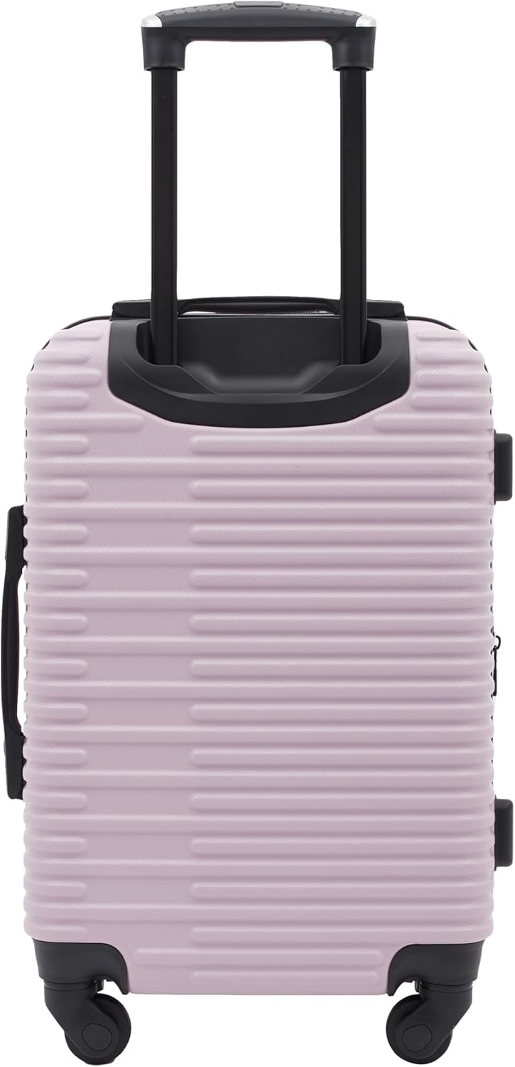 image:imagekensie Womens Hillsboro Luggage amp Travel Bags Set Green Granite 20 CarryOnBurnished Lilac