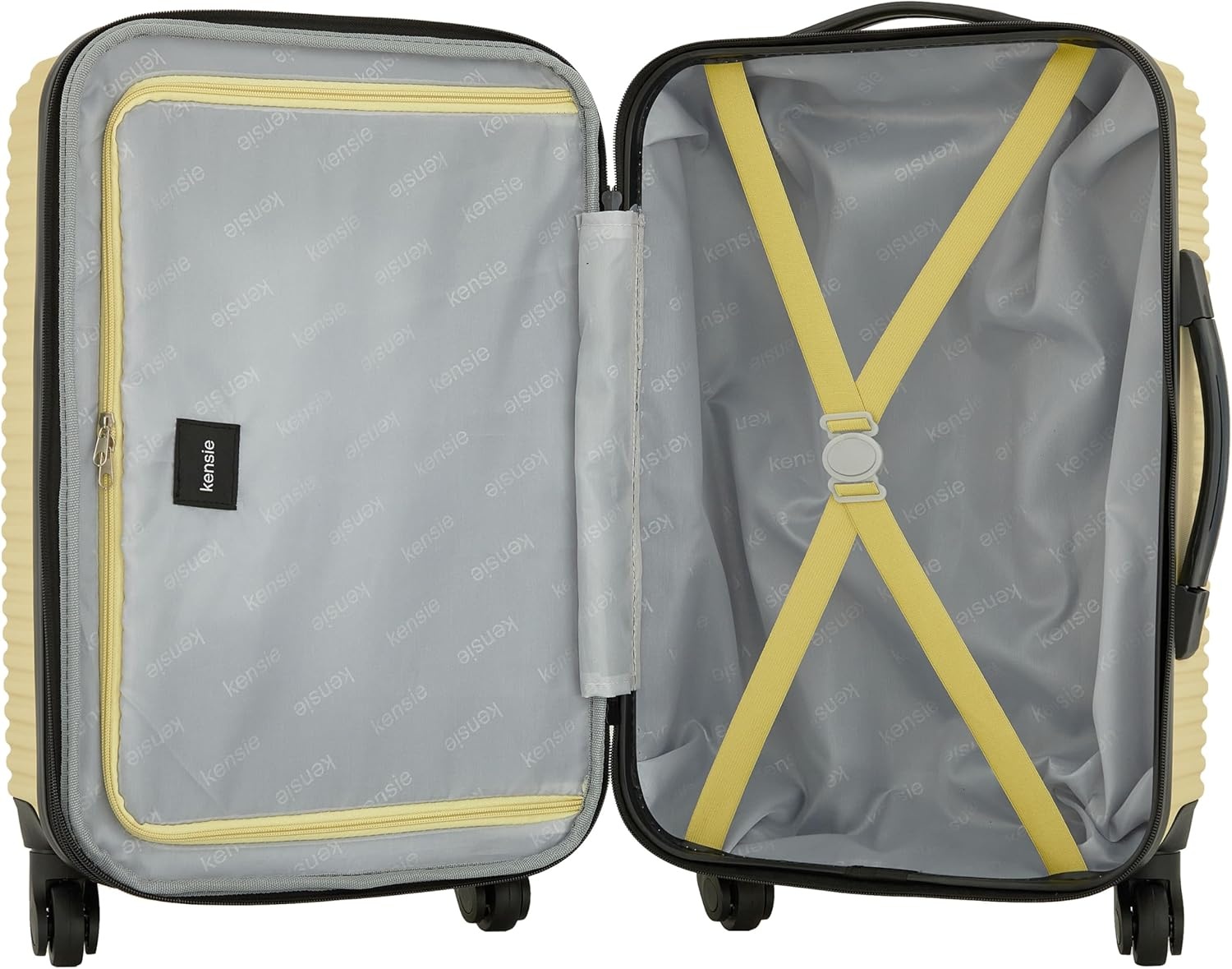 image:imagekensie Womens Hillsboro Luggage amp Travel Bags Set Green Granite 20 CarryOnDried Moss