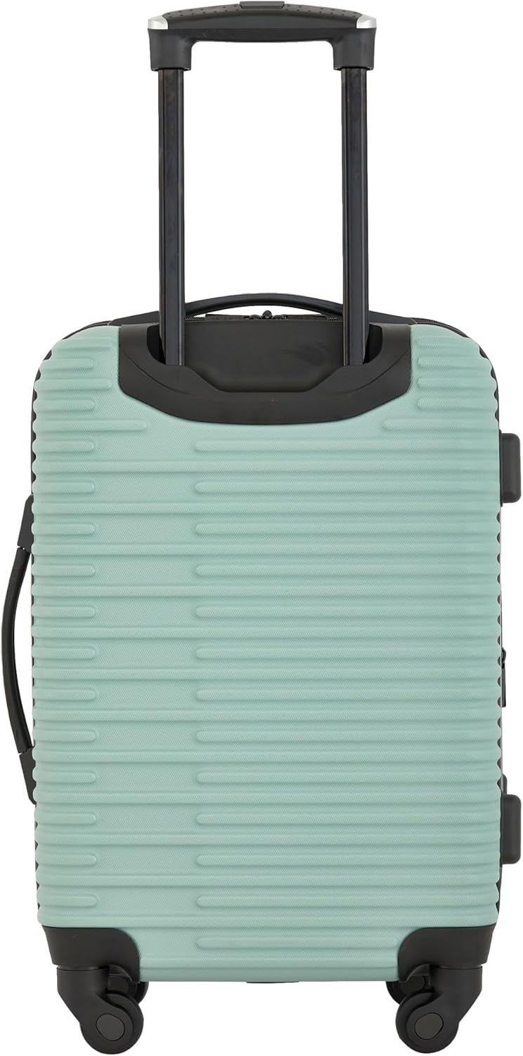 image:imagekensie Womens Hillsboro Luggage amp Travel Bags Set Green Granite 20 CarryOnGreen Granite