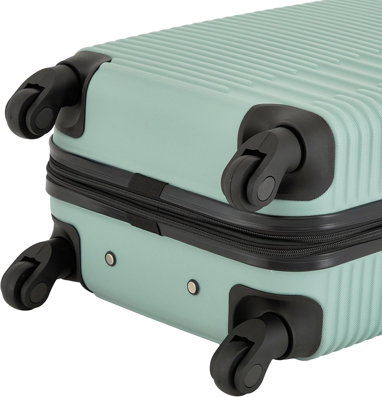 image:imagekensie Womens Hillsboro Luggage amp Travel Bags Set Green Granite 20 CarryOnGreen Granite