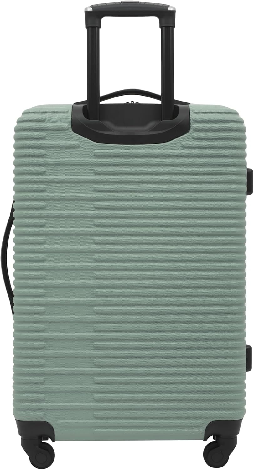 image:imagekensie Womens Hillsboro Luggage amp Travel Bags Set Green Granite 20 CarryOnGreen Granite