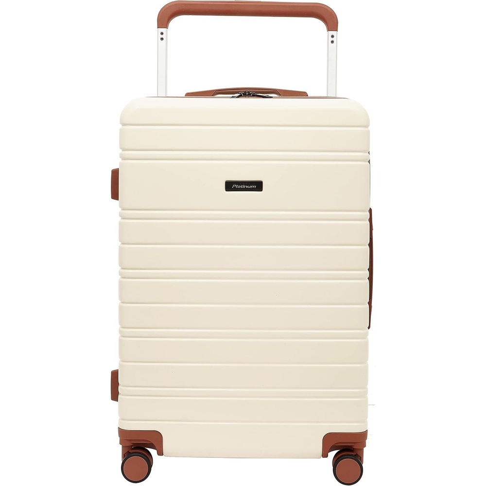 image:imageTravelers Club 2PC or 20 Navigate Luggage Set Burgundy 2PC SetIvory