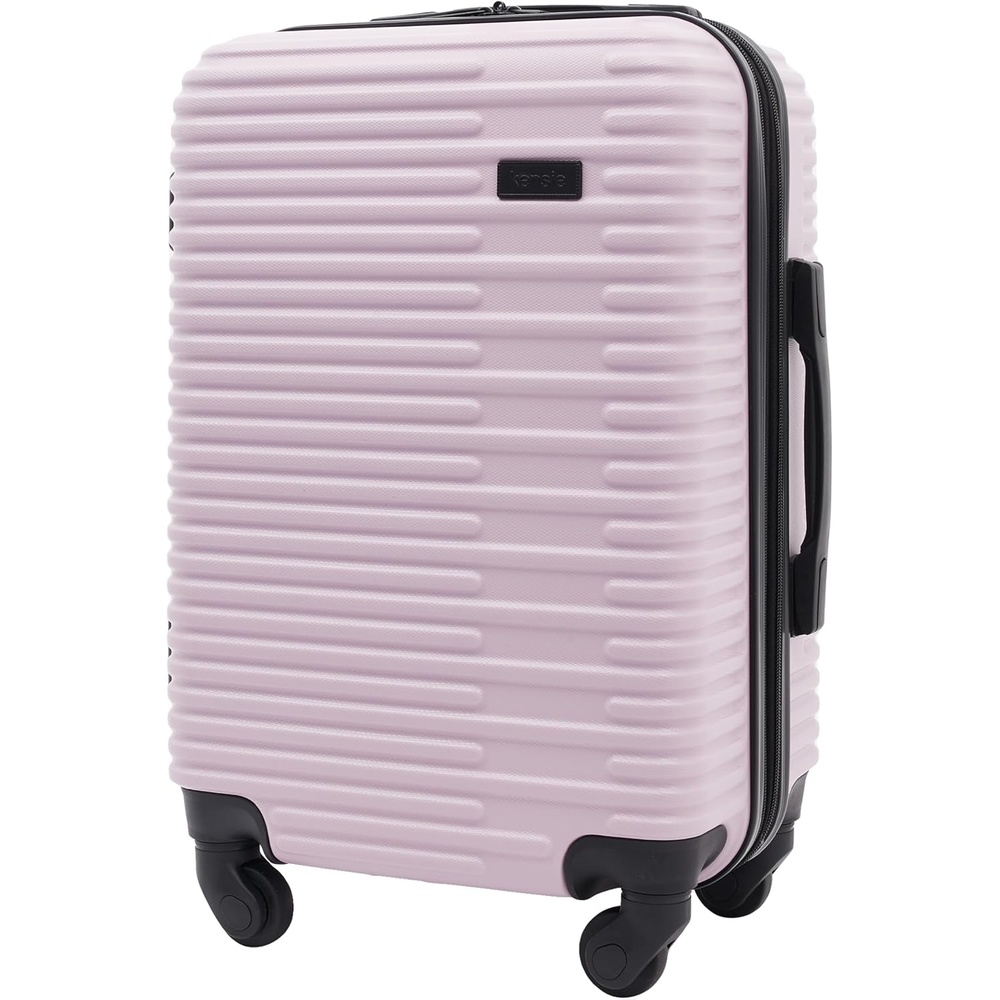 image:imagekensie Womens Hillsboro Luggage amp Travel Bags Set Green Granite 20 CarryOnBurnished Lilac