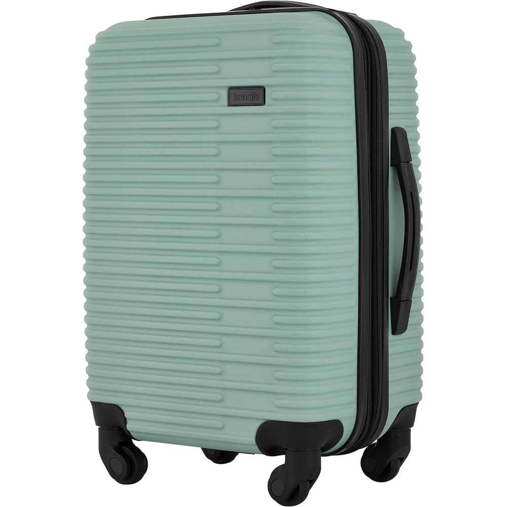 image:imagekensie Womens Hillsboro Luggage amp Travel Bags Set Green Granite 20 CarryOnGreen Granite