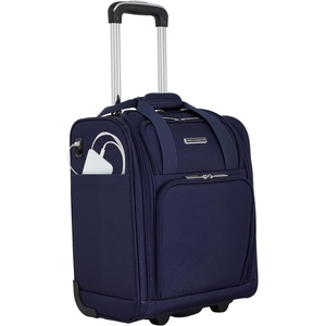 image:imageFrench Connection 16 Underseat CarryOn Luggage with USBUSBC Ports BlackBlue Depths