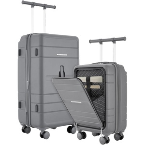 image:imageFrench Connection 2 Piece Trunk Luggage Set Quiet ShadeQuiet Shade
