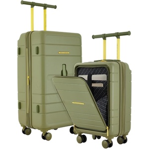 image:imageFrench Connection 2 Piece Trunk Luggage Set Quiet ShadeSage