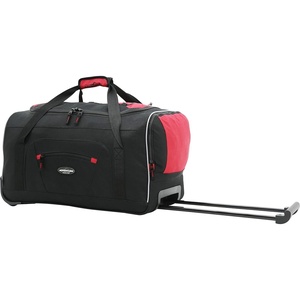 image:imageTravelers Club Adventure Rolling Travel Duffel BagRed