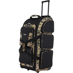 image:imageTravelers Club Xpedition 30 Inch MultiPocket Upright Rolling Duffel BagCamo