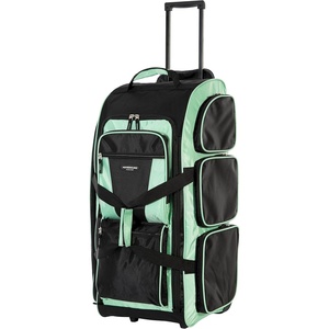 image:imageTravelers Club Xpedition 30 Inch MultiPocket Upright Rolling Duffel BagSeafoam