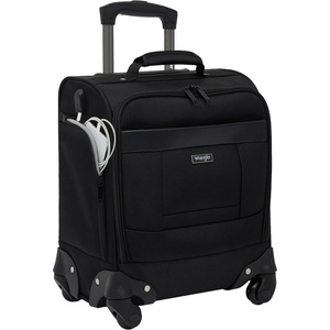 image:imageWrangler 17 Underseat Spinner CarryOn Luggage CharcoalBlack