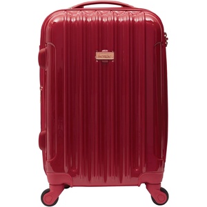 image:imagekensie 20 Alma CarryOn TSALock Spinner Luggage BlackJapanese Carmine Red