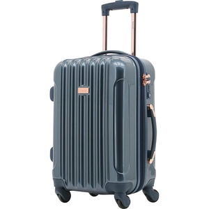 image:imagekensie 20 Alma CarryOn TSALock Spinner Luggage BlackMidnight Blue
