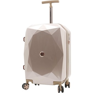 image:imagekensie Womens 2 Piece or 20 3D Gemstone Luggage Set Mint 2 PC 28Rose Gold