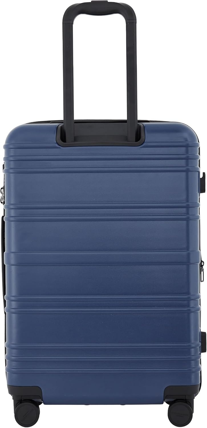 image:imageSCOTCH amp SODA Rotterdam Expandable Hardside Luggage Travertine 3 Piece SetOcean Blue
