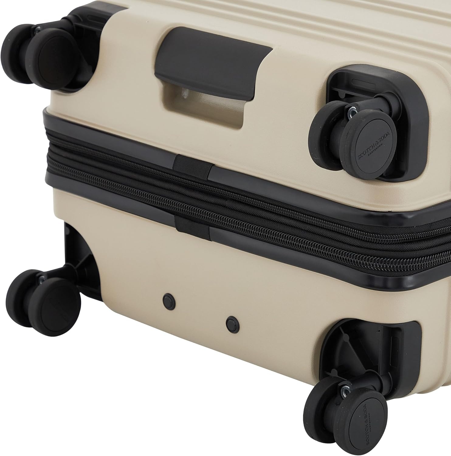 image:imageSCOTCH amp SODA Rotterdam Expandable Hardside Luggage Travertine 3 Piece SetTravertine
