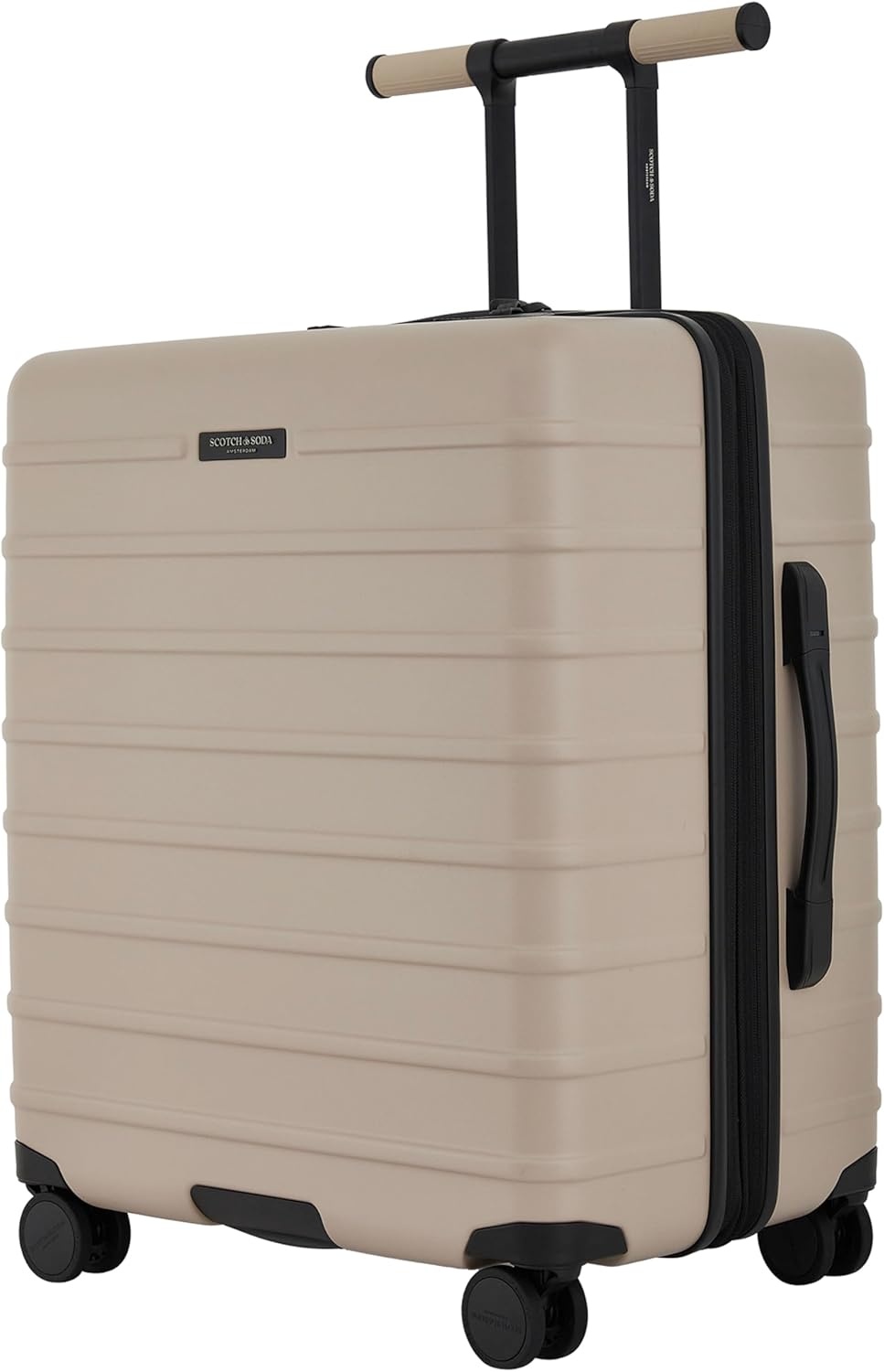 image:imageScotch amp Soda Tilburg Luggage Heritage Blue 24Inch Wide Trunk CheckInPebble