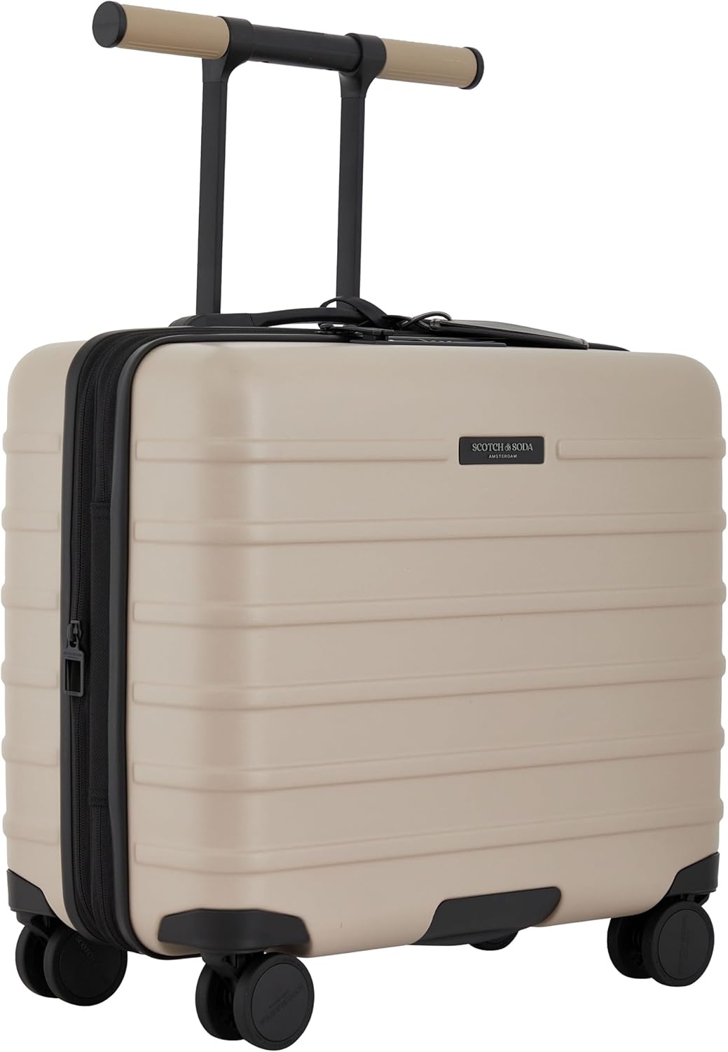 image:imageScotch amp Soda Tilburg Luggage Heritage Blue 24Inch Wide Trunk CheckInPebble