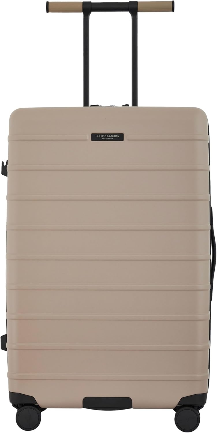 image:imageScotch amp Soda Tilburg Luggage Heritage Blue 24Inch Wide Trunk CheckInPebble