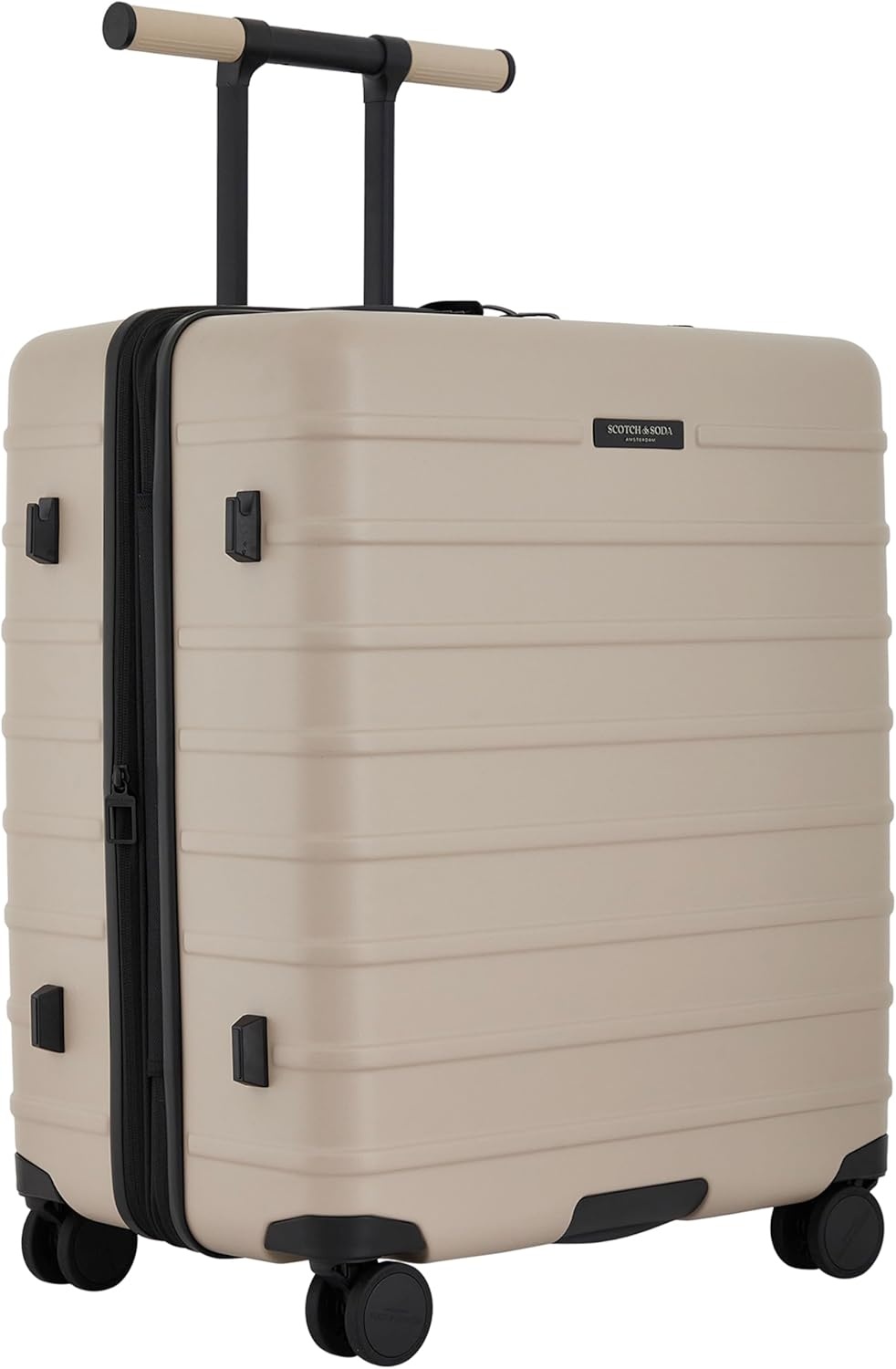 image:imageScotch amp Soda Tilburg Luggage Heritage Blue 24Inch Wide Trunk CheckInPebble