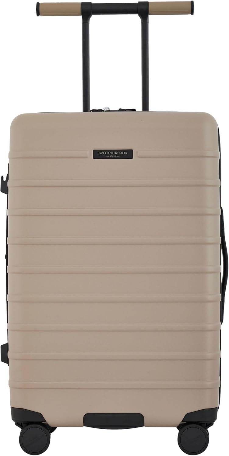 image:imageScotch amp Soda Tilburg Luggage Heritage Blue 24Inch Wide Trunk CheckInPebble