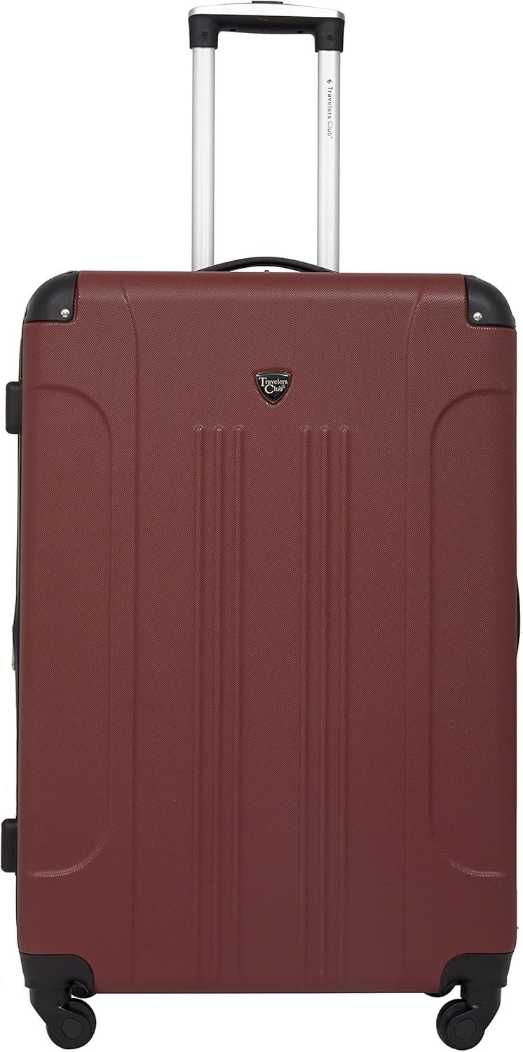 image:imageTravelers Club Chicago Hardside Expandable Spinner Luggage Apple Butter 5 Piece SetApple Butter
