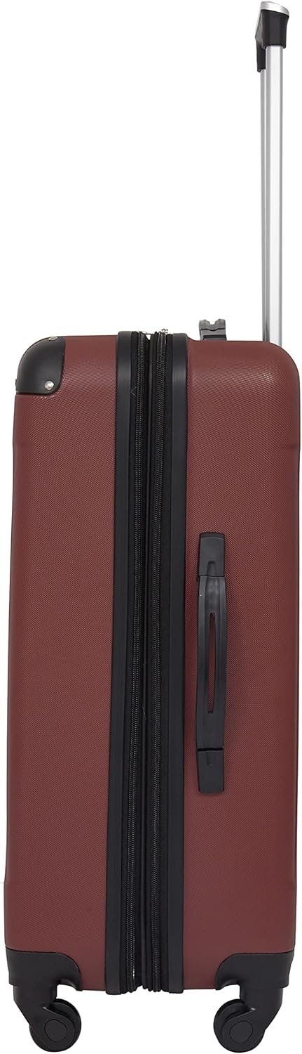 image:imageTravelers Club Chicago Hardside Expandable Spinner Luggage Apple Butter 5 Piece SetApple Butter