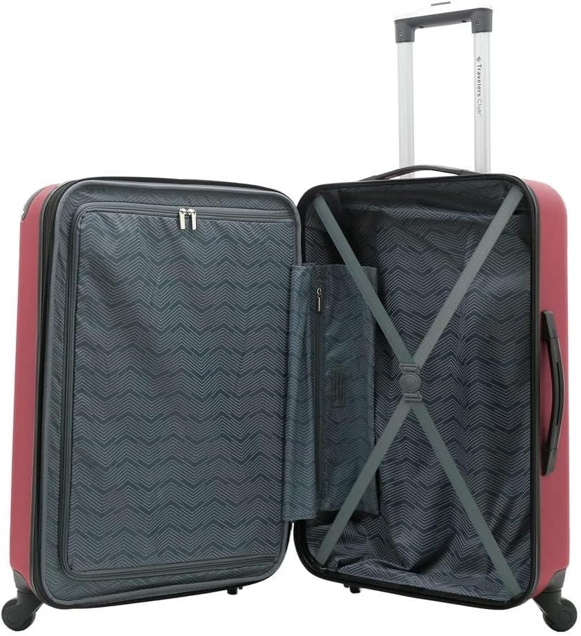 image:imageTravelers Club Chicago Hardside Expandable Spinner Luggage Apple Butter 5 Piece SetApple Butter