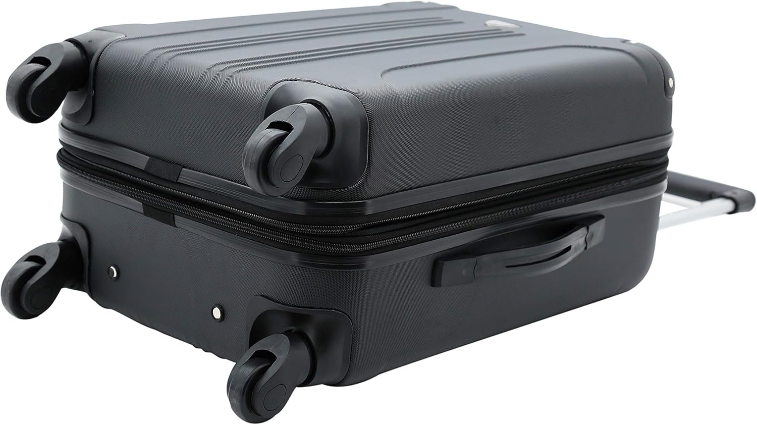 image:imageTravelers Club Chicago Hardside Expandable Spinner Luggage Apple Butter 5 Piece SetBlack