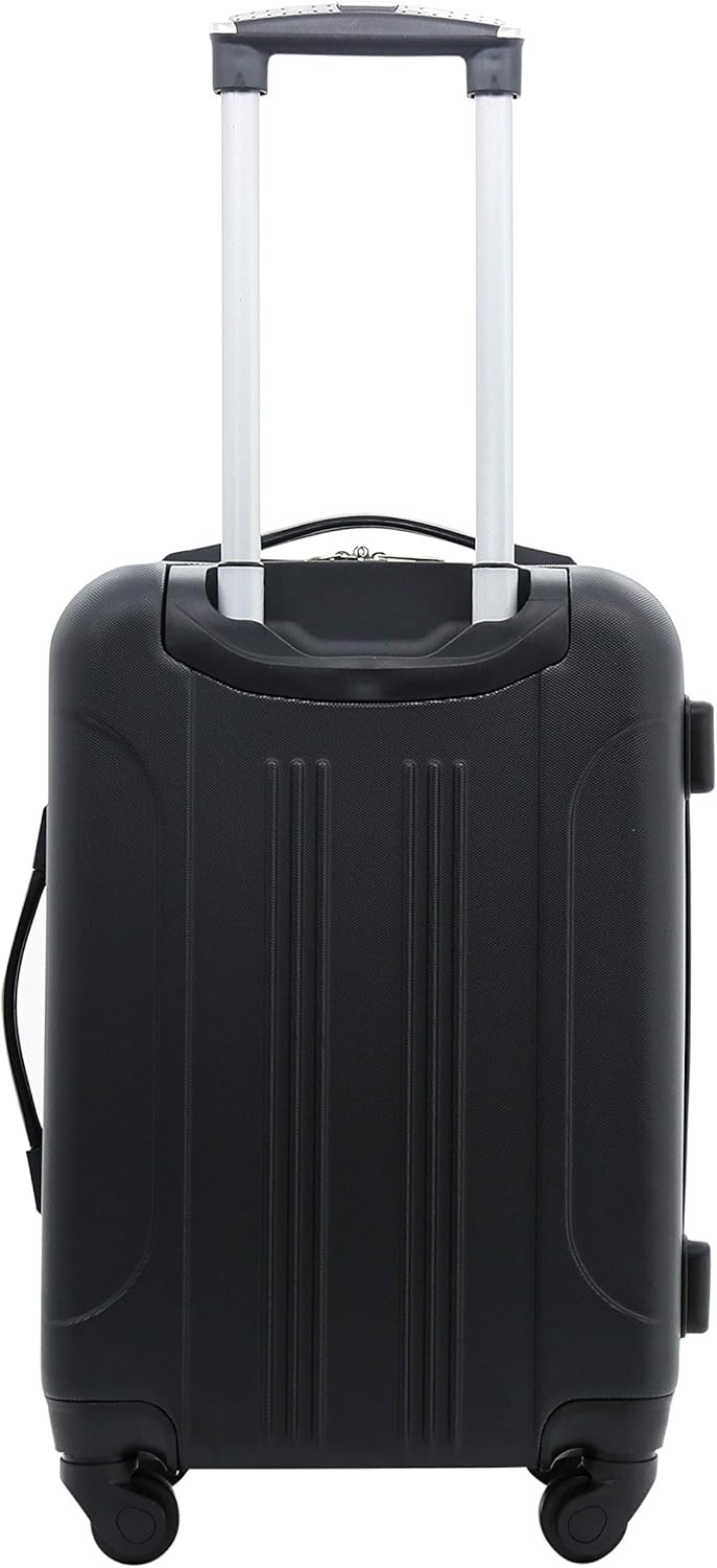image:imageTravelers Club Chicago Hardside Expandable Spinner Luggage Apple Butter 5 Piece SetBlack