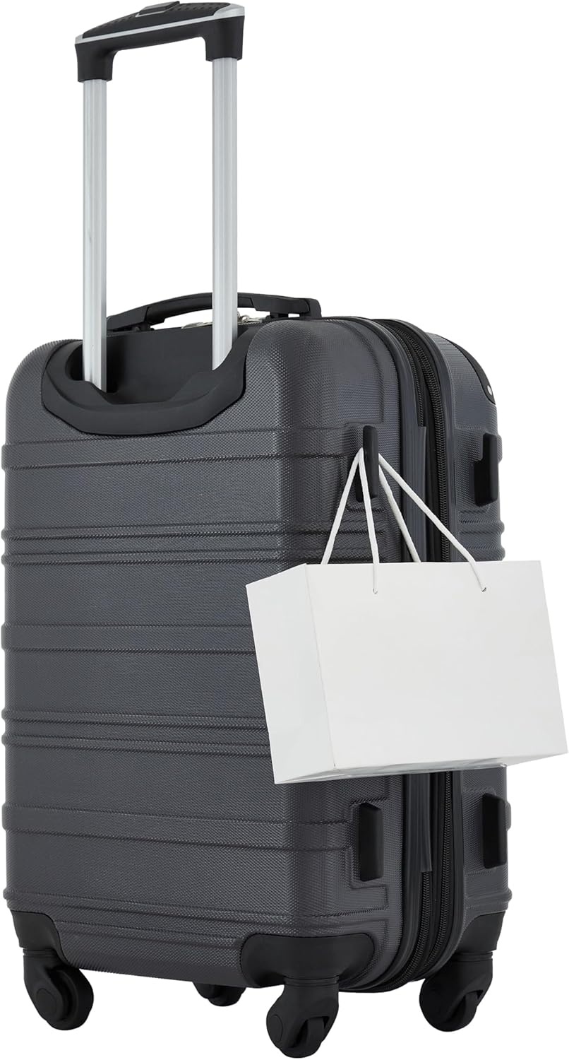 image:imageTravelers Club Chicago Hardside Expandable Spinner Luggage Apple Butter 5 Piece SetBlackened Pearl