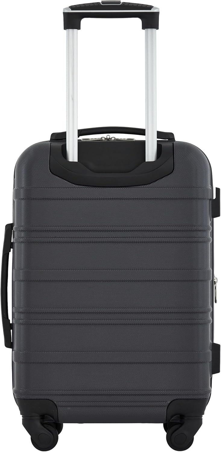 image:imageTravelers Club Chicago Hardside Expandable Spinner Luggage Apple Butter 5 Piece SetBlackened Pearl