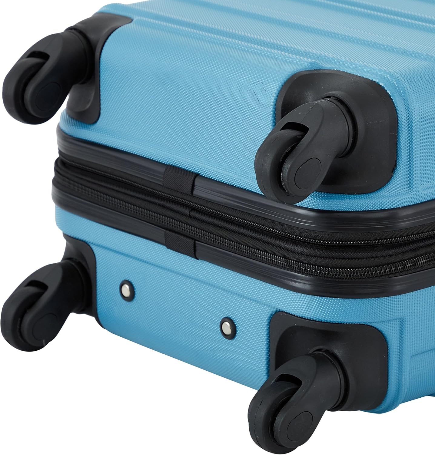 image:imageTravelers Club Chicago Hardside Expandable Spinner Luggage Apple Butter 5 Piece SetBlue Moon