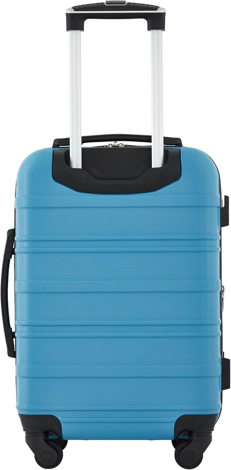 image:imageTravelers Club Chicago Hardside Expandable Spinner Luggage Apple Butter 5 Piece SetBlue Moon