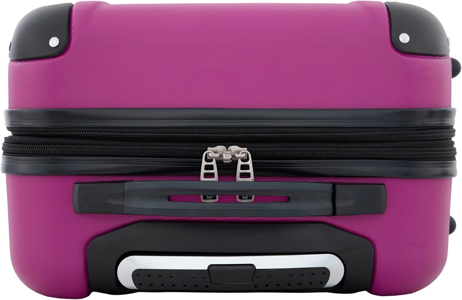 image:imageTravelers Club Chicago Hardside Expandable Spinner Luggage Apple Butter 5 Piece SetFuchsia