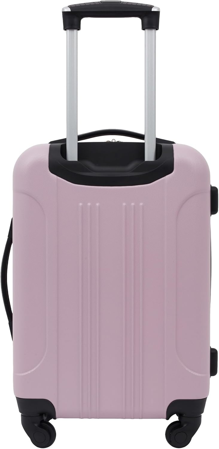 image:imageTravelers Club Chicago Hardside Expandable Spinner Luggage Apple Butter 5 Piece SetLilac
