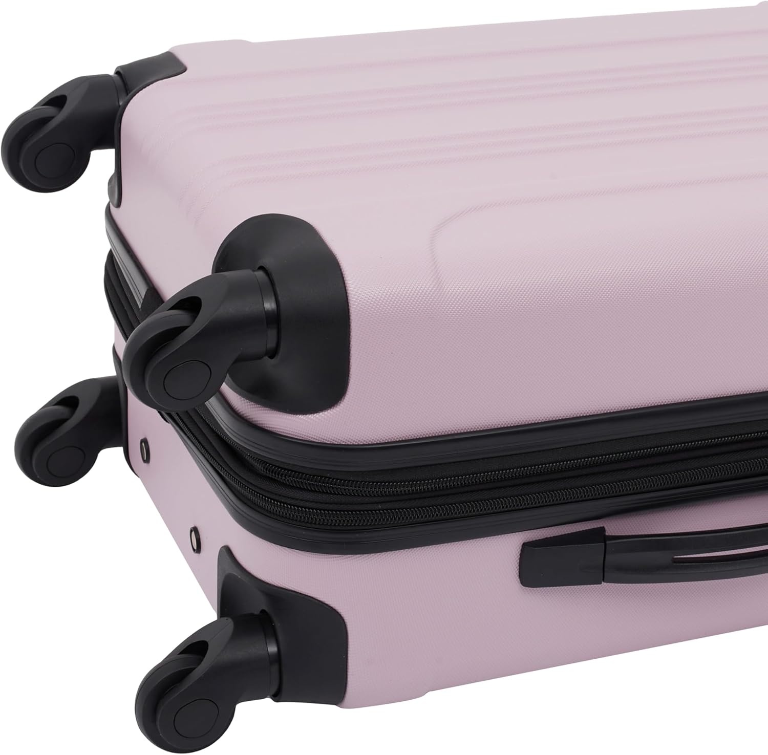 image:imageTravelers Club Chicago Hardside Expandable Spinner Luggage Apple Butter 5 Piece SetLilac