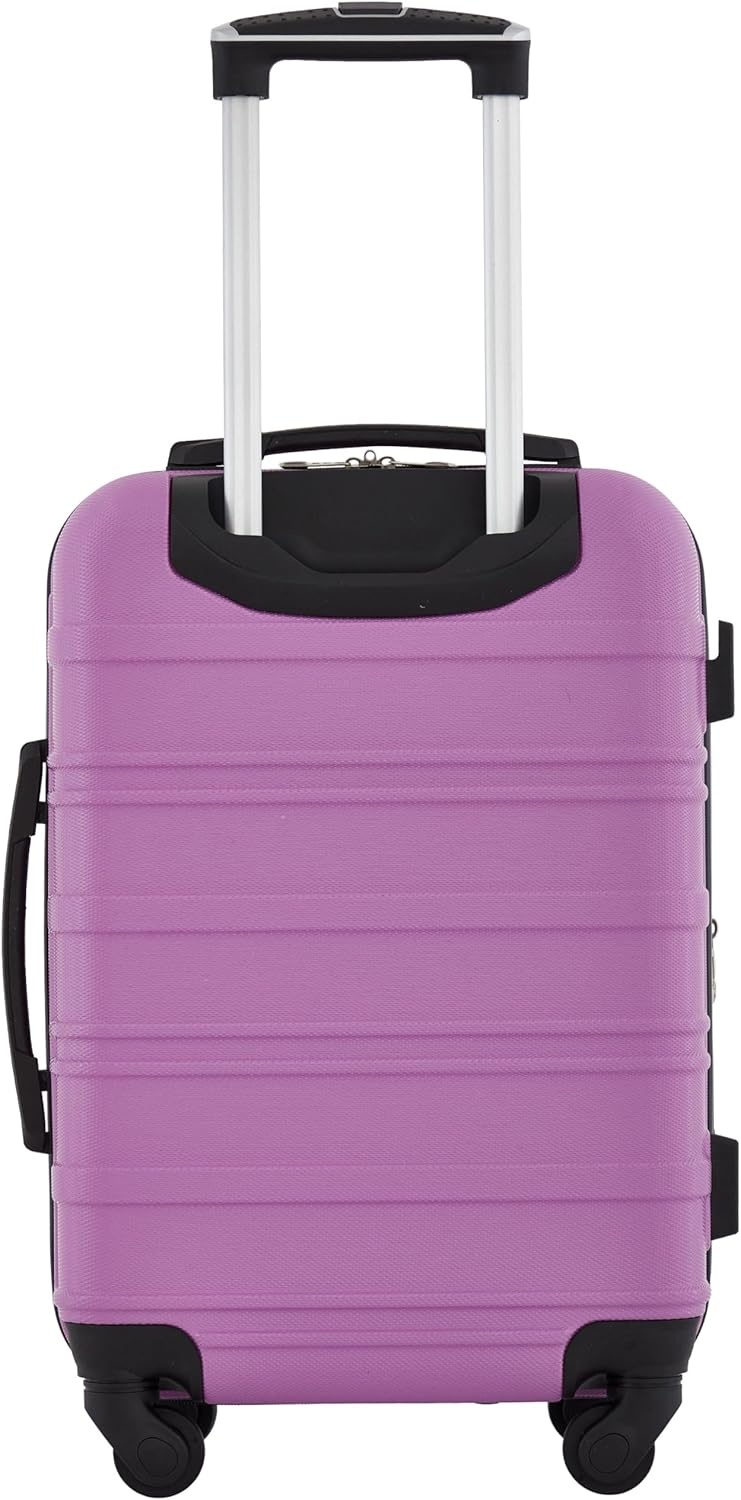 image:imageTravelers Club Chicago Hardside Expandable Spinner Luggage Apple Butter 5 Piece SetMulberry