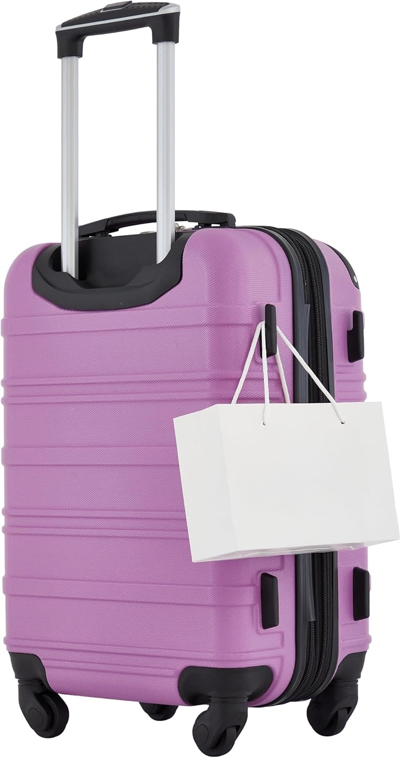 image:imageTravelers Club Chicago Hardside Expandable Spinner Luggage Apple Butter 5 Piece SetMulberry