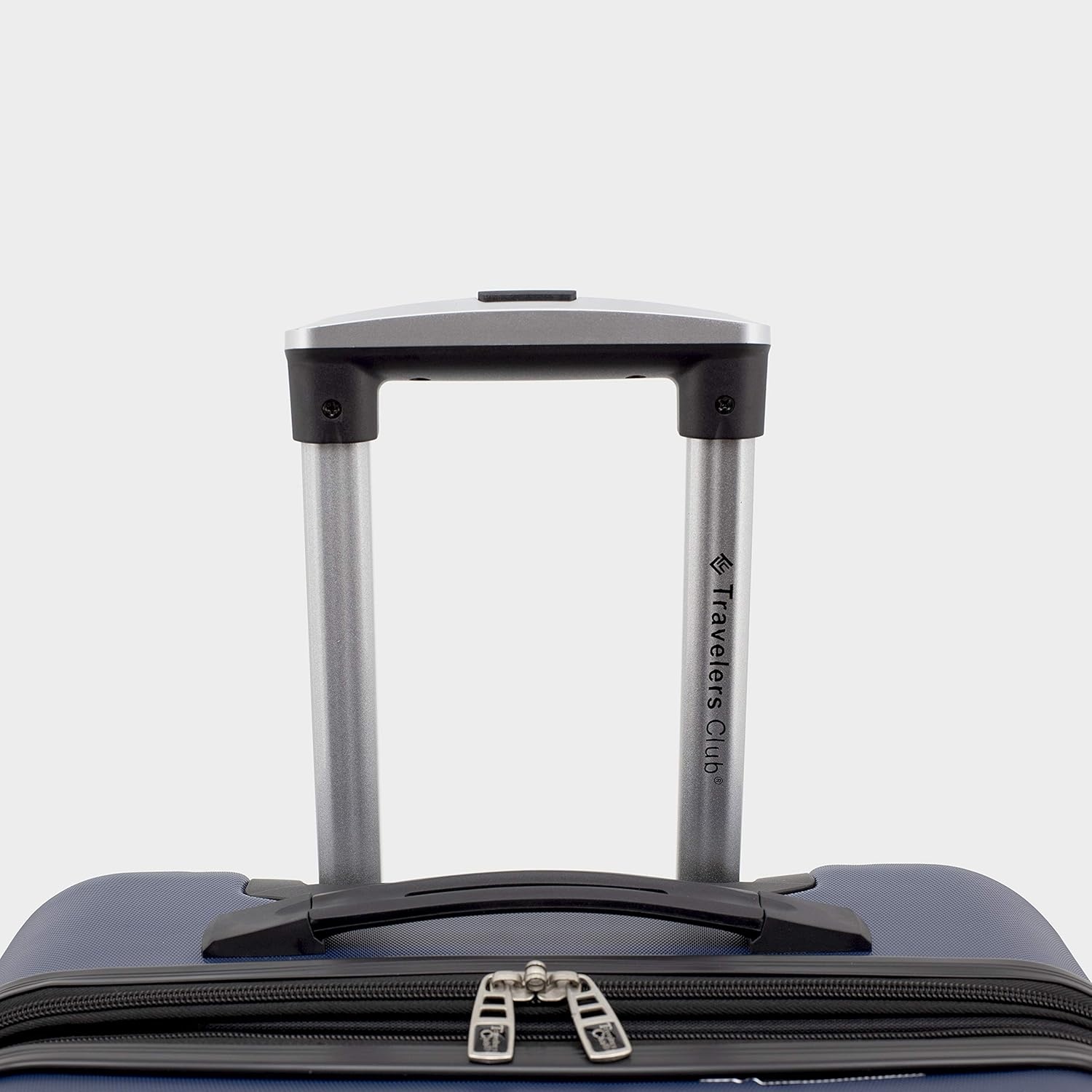 image:imageTravelers Club Chicago Hardside Expandable Spinner Luggage Apple Butter 5 Piece SetNavy Blue